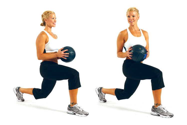 Twisted Lunges